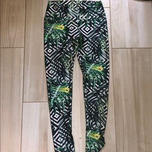 Leafy leggings